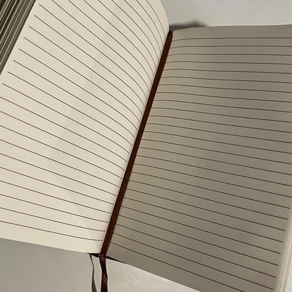 Basketweave Vinyl Lined Journal - Picture 4 of 6